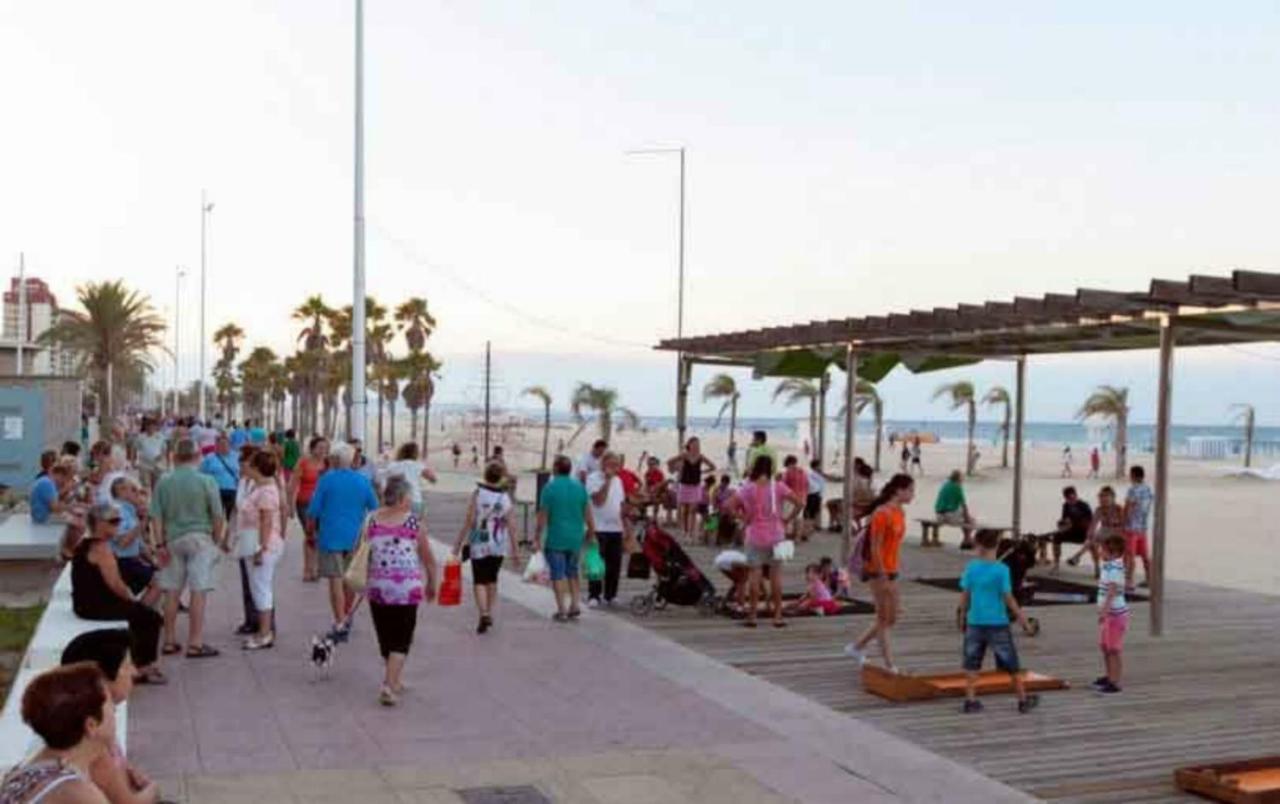 Infante Primera Linea Gandia Playa Solo Familias Playa de Gandia Exterior foto